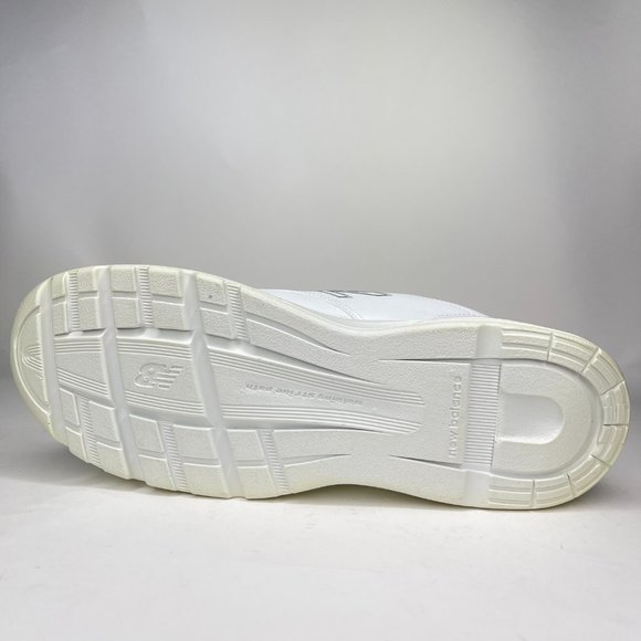 New Balance 674 Wide White Comfort Walking Shoes Size 14&16 2E Style: MW674HVW. main image 4